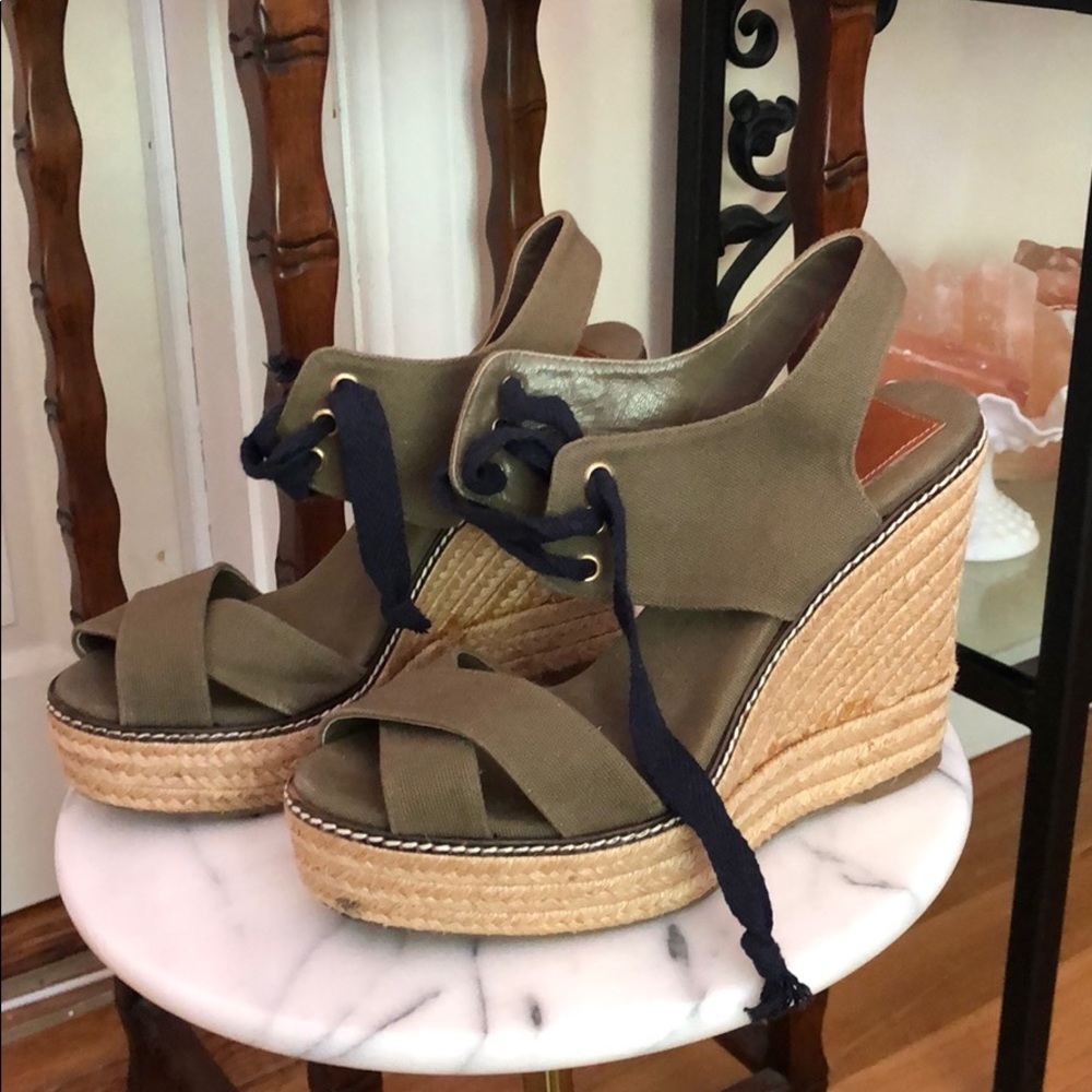 Tory burch wedges